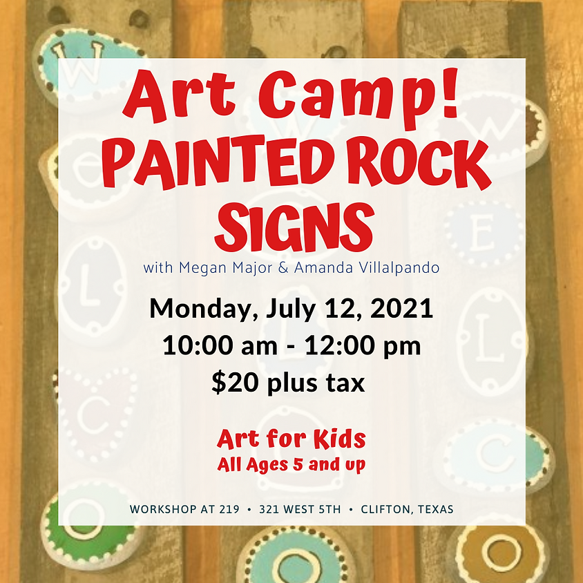 Art Camp - Day 1