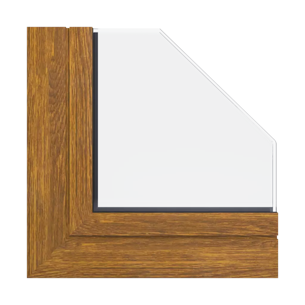Classic golden oak wood
