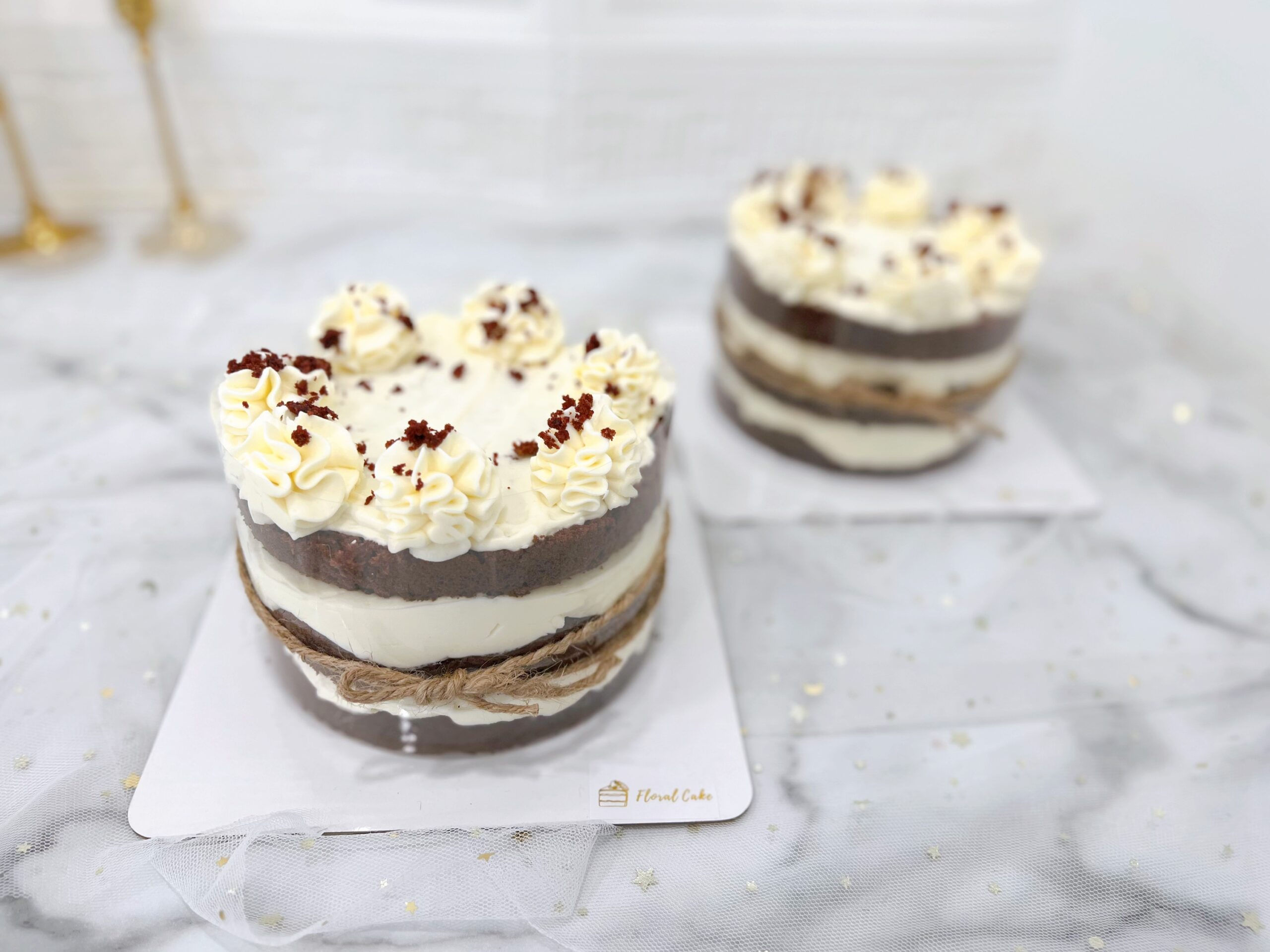 Red Velvet Cake with Cream Cheese Filling