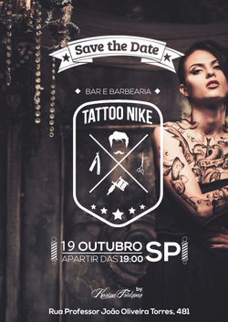 convite bar e barbearia