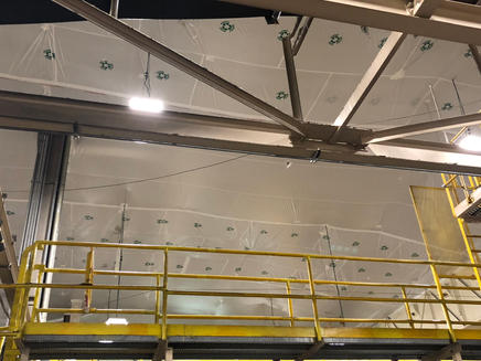 Interior Protection Contractors/ Ceiling Drapes / Dust Barrier Walls / Debris Netting Contractors