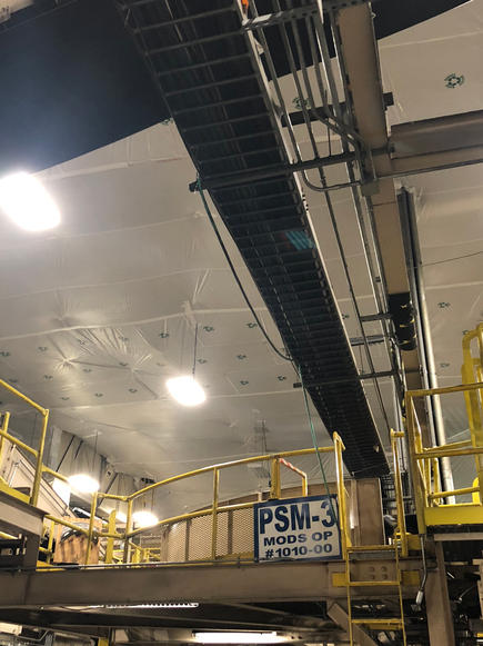 Interior Protection Contractors/ Ceiling Drapes / Dust Barrier Walls / Debris Netting Contractors