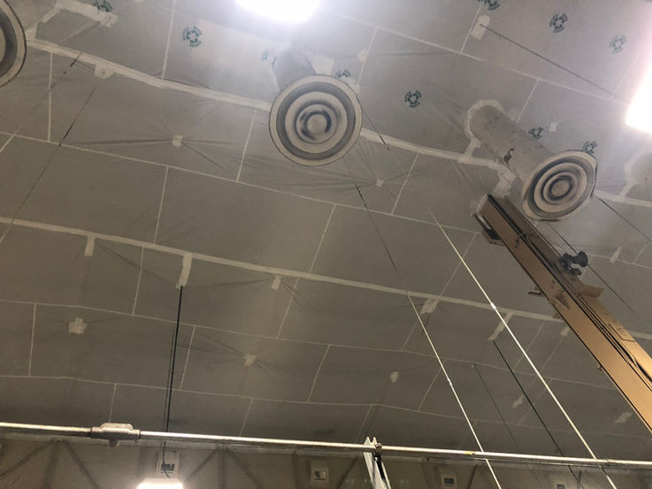 Interior Protection Contractors/ Ceiling Drapes / Dust Barrier Walls / Debris Netting Contractors