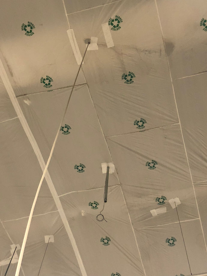 Interior Protection Contractors/ Ceiling Drapes / Dust Barrier Walls / Debris Netting Contractors