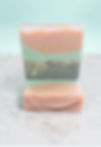 two Horn E Goat Goat Milk Soaps stacked made by CC's Family Farm