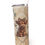 Thumbnail: Highland Cow with a yellow decal background on a tumbler