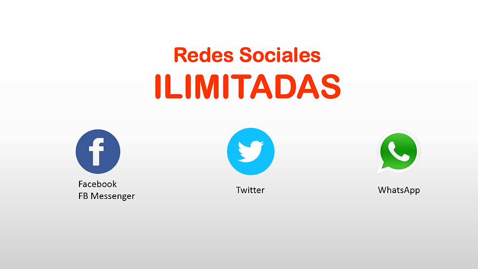 REDES SOCIALES ILIMITADAS