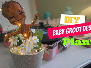 D.I.Y Baby Groot Desk Plant