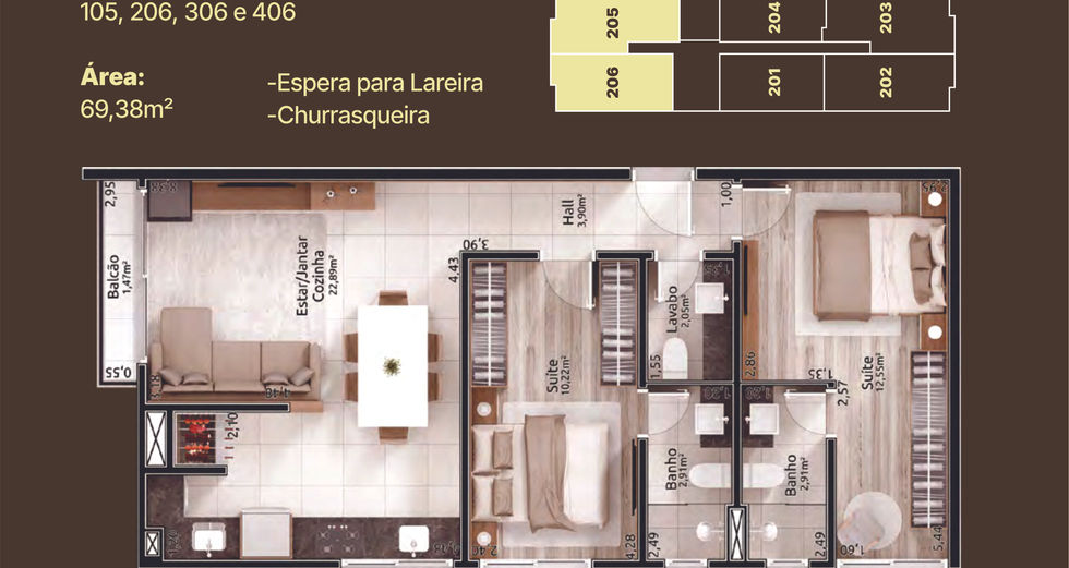 Apartamento Florença Residencial