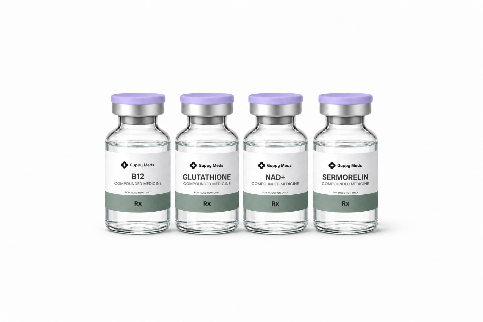 B12 / Glutathione / NAD+ / Sermorelin Bundle