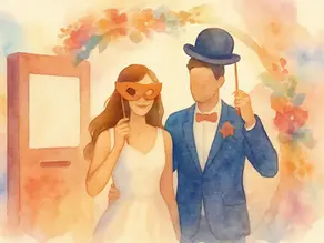 15 idées photobooth qui font vivre un mariage