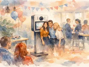 Cas client : une borne photo entreprise qui fédère
