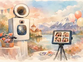 Location photobooth avec GIFs en Suisse