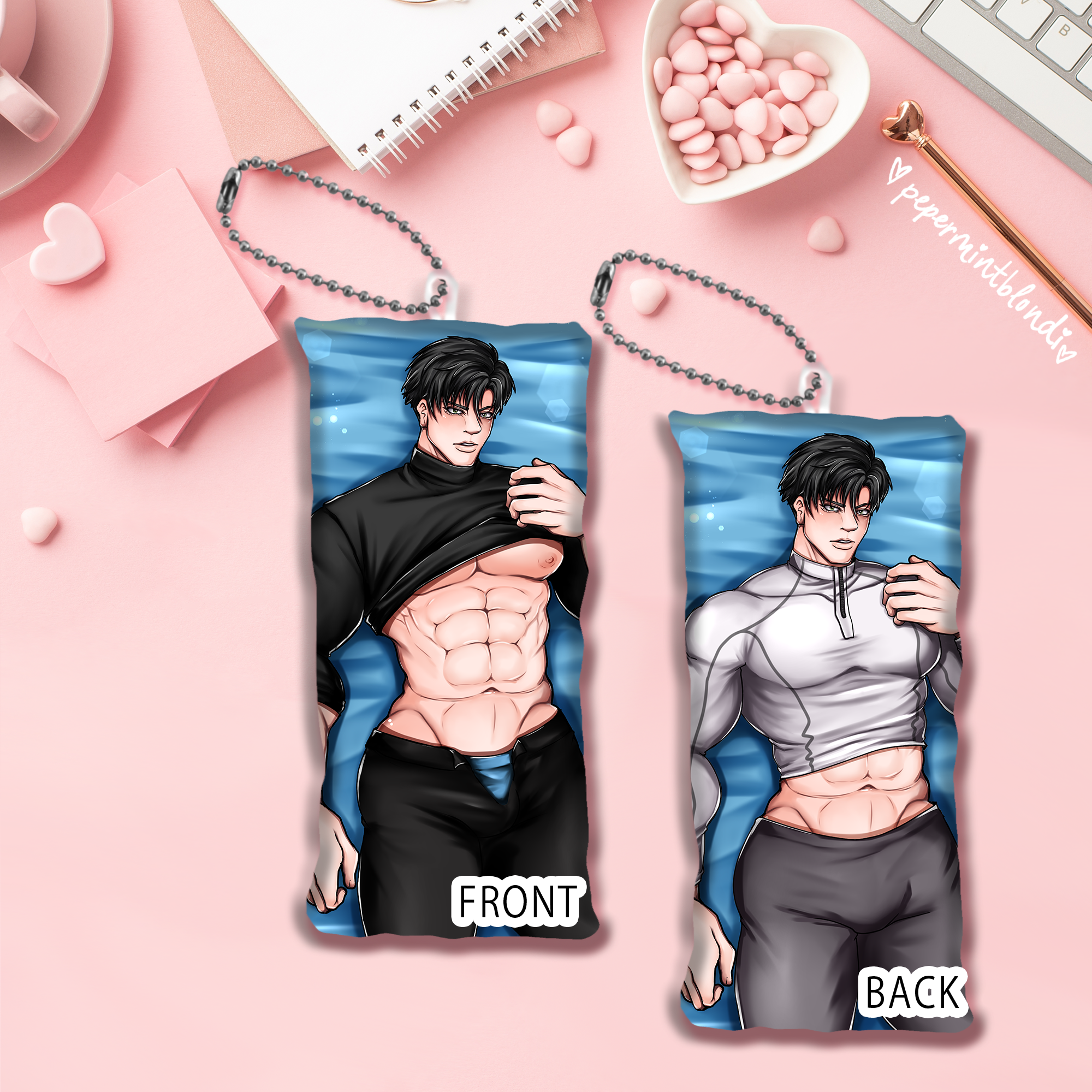 [Mini Body Pillow Keychain] Love and Deepspace
