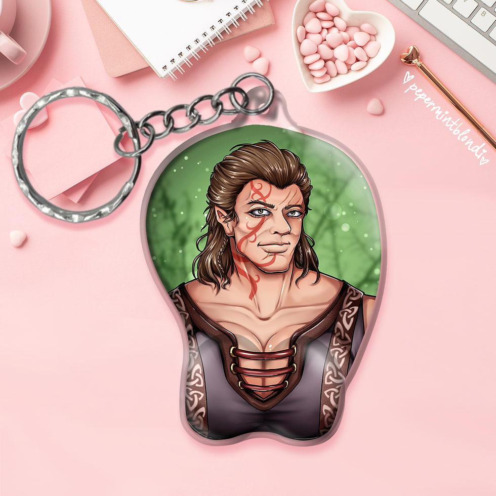 Thumbnail: Mini Mousepad Keychains