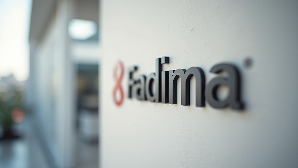 Plano detalle de logotipo corporativo en material de oficina