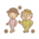 高齢者の笑顔のイラスト