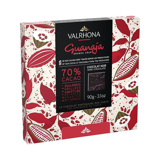 Coffret chocolat noir Ganaja grands cru 70% cacao - 90g