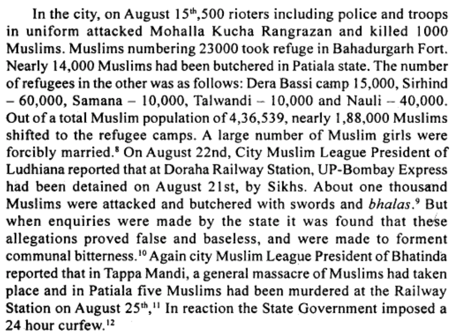 Violence in Patiala, August 1947
