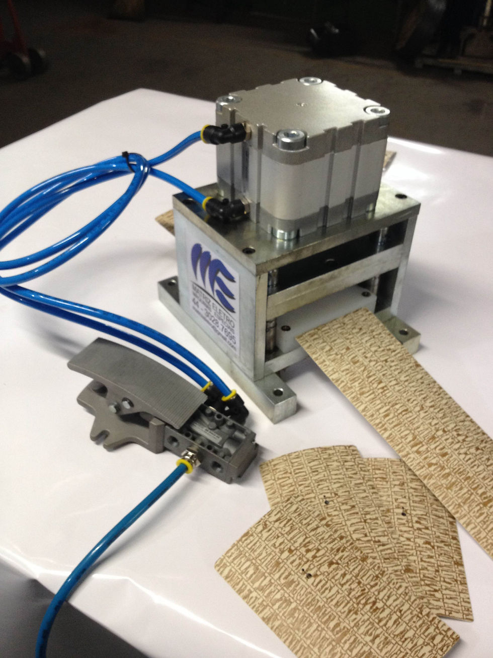 Máquina Persianas Verticais PVC