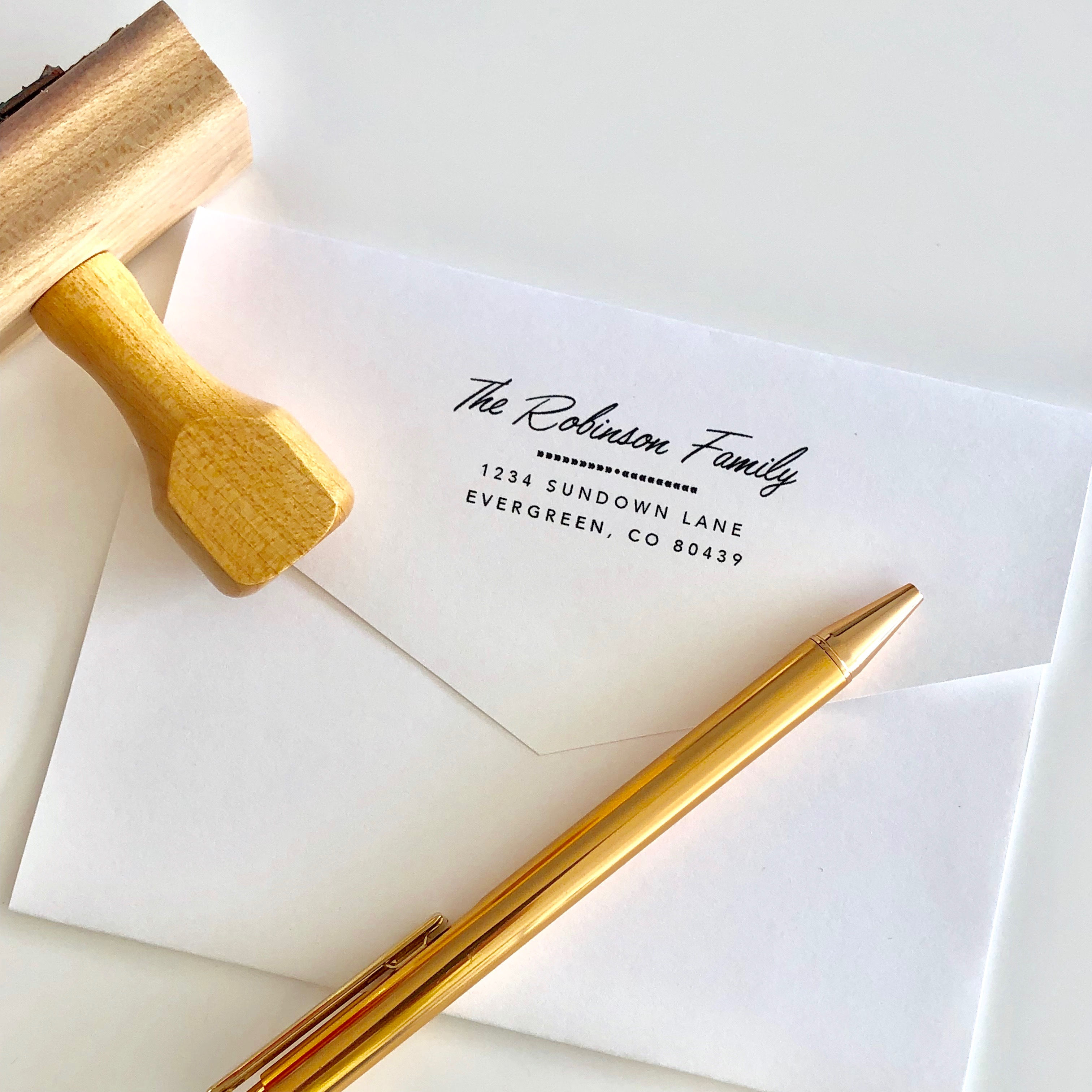 Custom Return Address Stamp, Rubber Stamp Robinsons