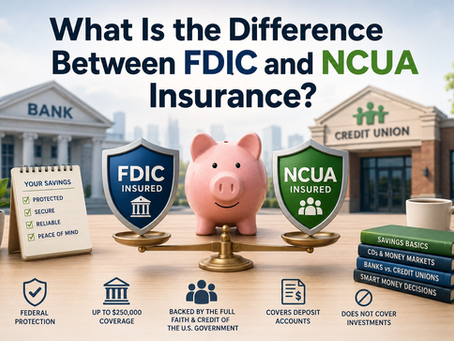 What Is the Difference Between FDIC and NCUA Insurance?