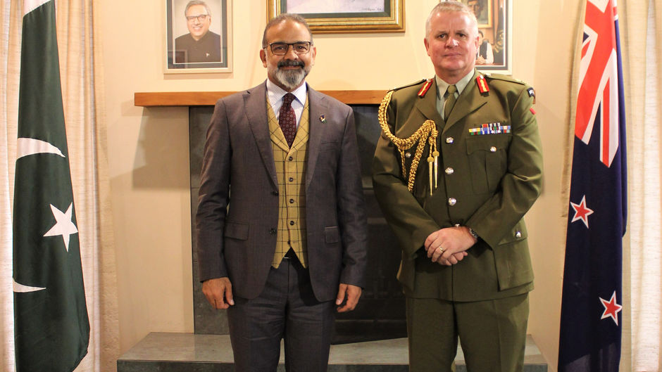 High Commissioner's meeting with the NZ Army Chief