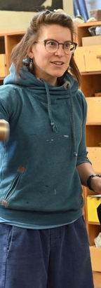 Kunstworkshop St. Blasien
beim Erklären