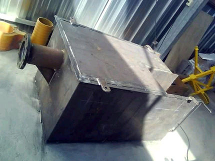 Caja de acero