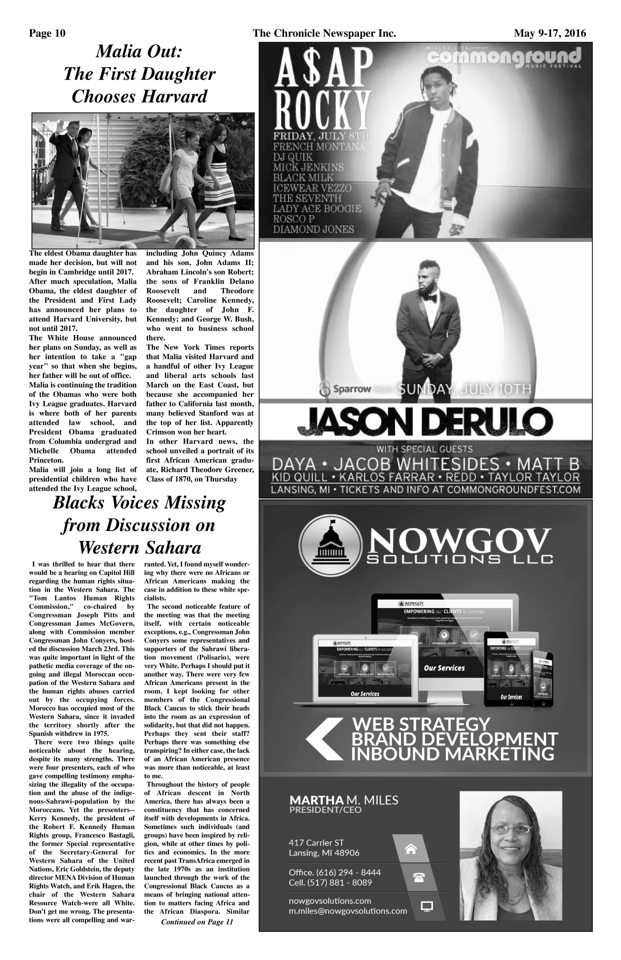 The Chronicle Digital Edition The Chronicle News