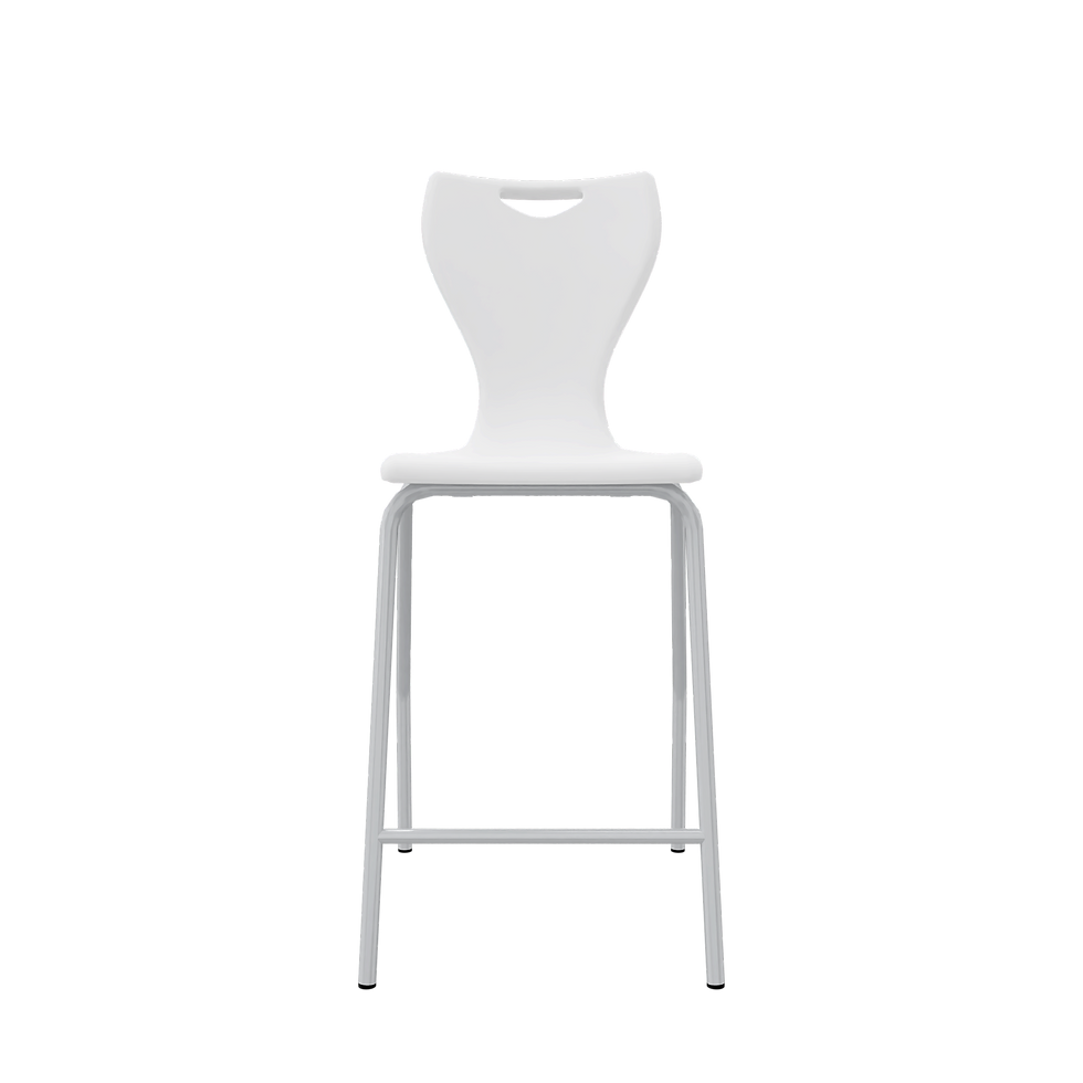 Spaceforme EN 70 Chair WH Front On