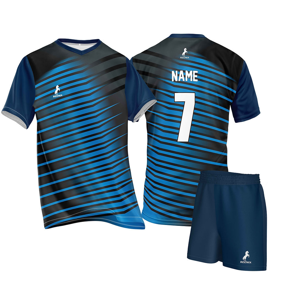 Volleyball Playing Kit Nevy-Nevy Dryfit - Graphic printed CUZ-VB56