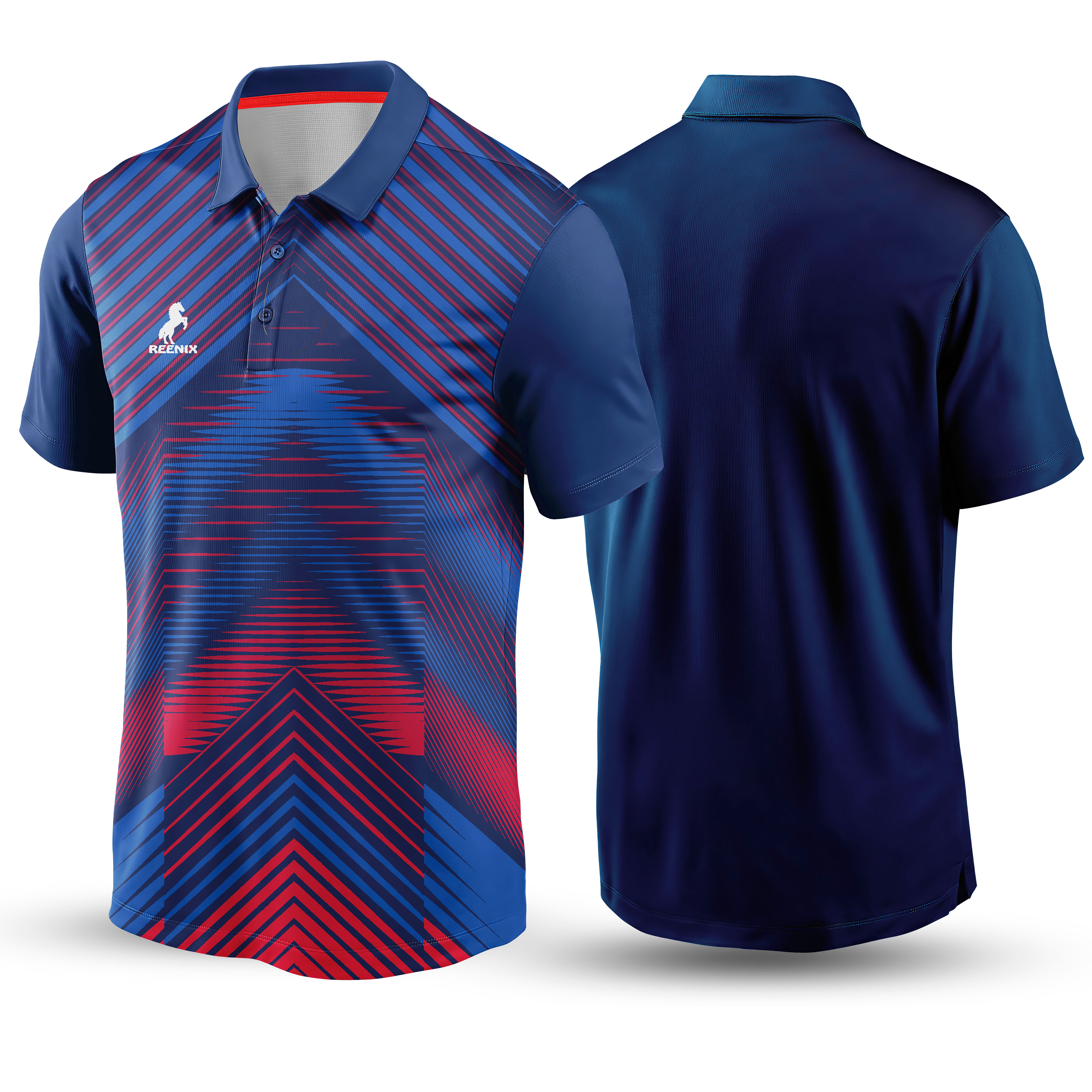 T-Shirt Navy Blue Dryfit - Graphic printed SKT5