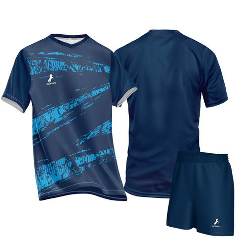 Volleyball Playing Kit Dryfit NavyBlue RVB83 REENIX.IN