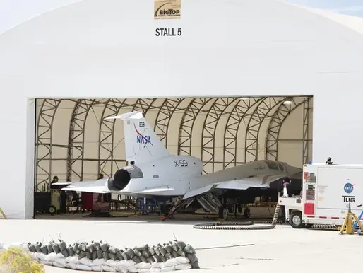 NASA's Cutting-Edge X-59 Jet Inches Closer To Its First Flight Test