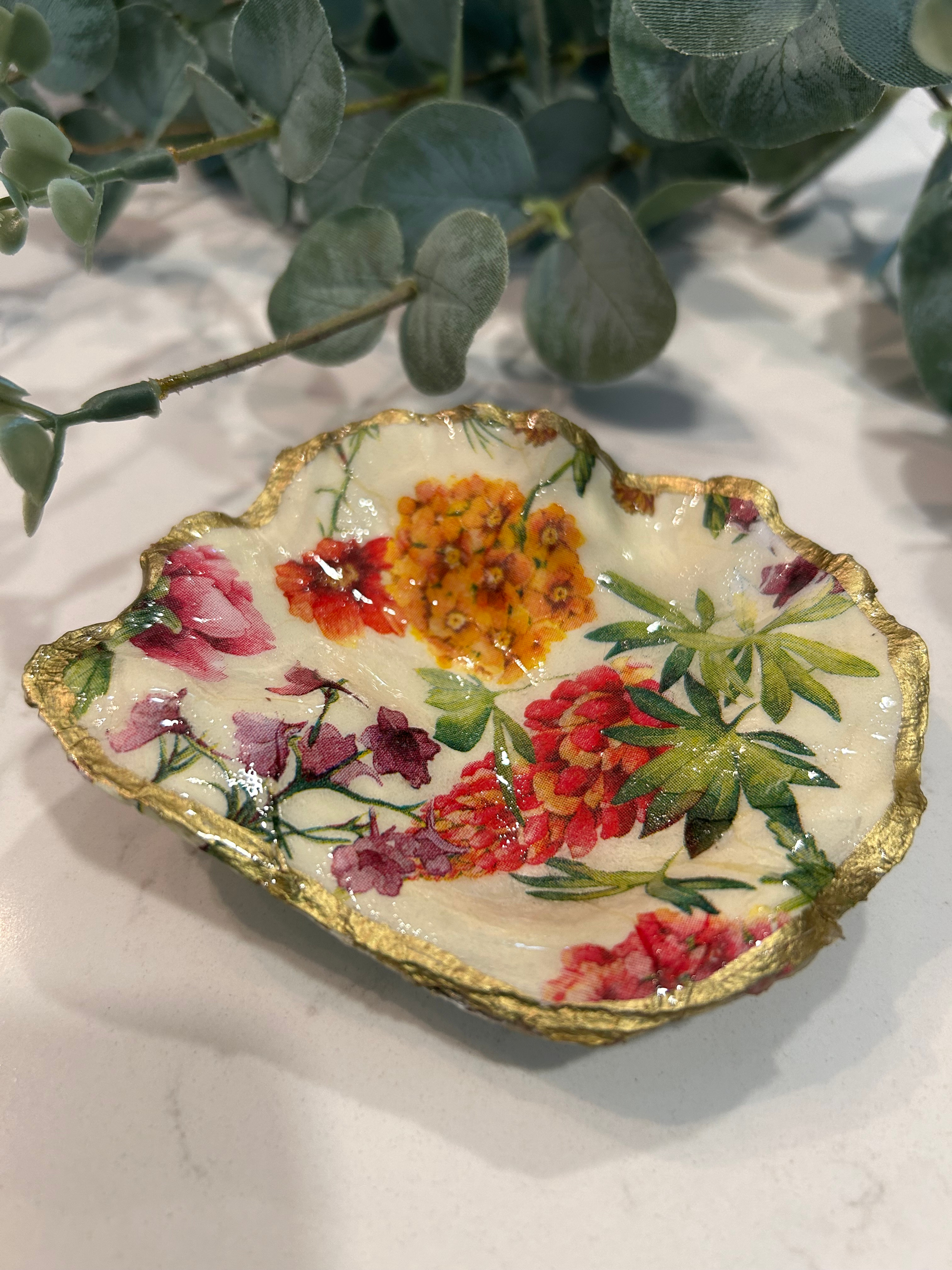 Shell Dish, Trinket Dish, Jewelry Dish