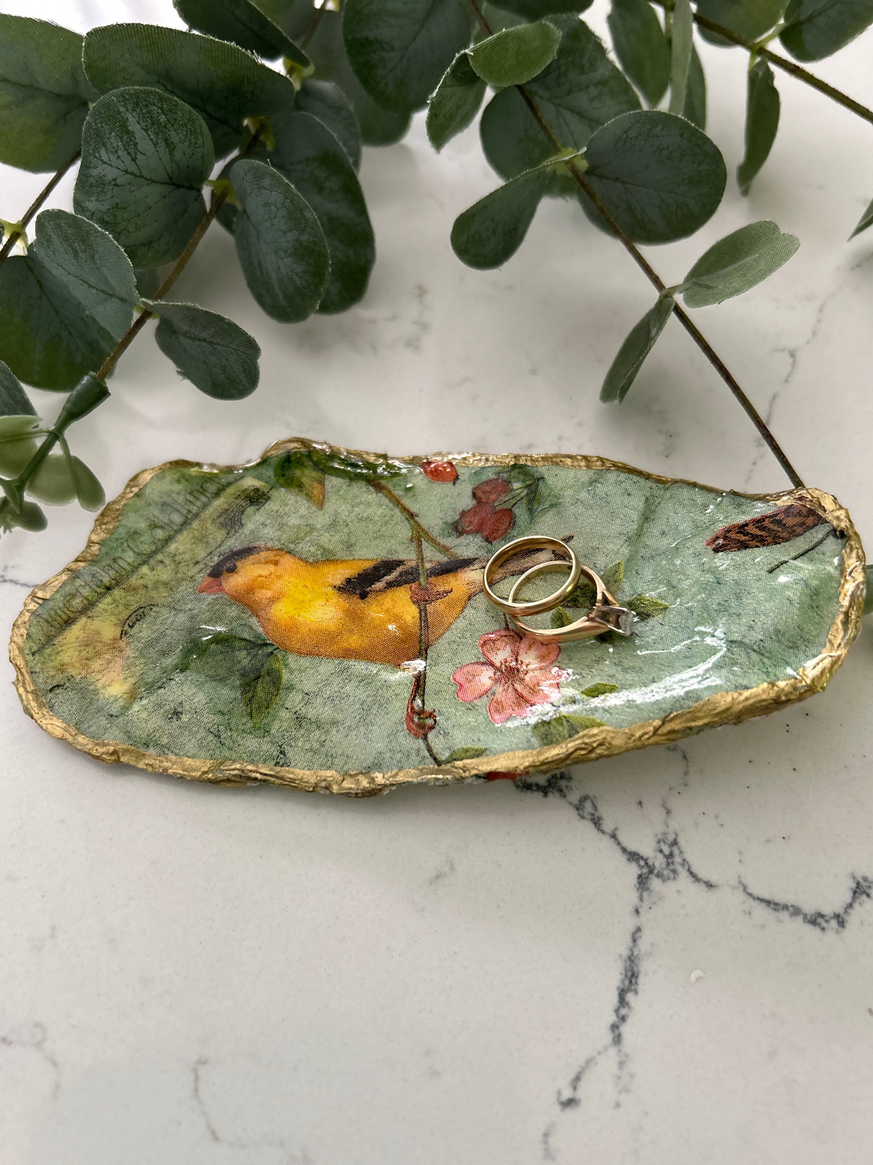 Shell Dish, Trinket Dish, Jewelry Dish