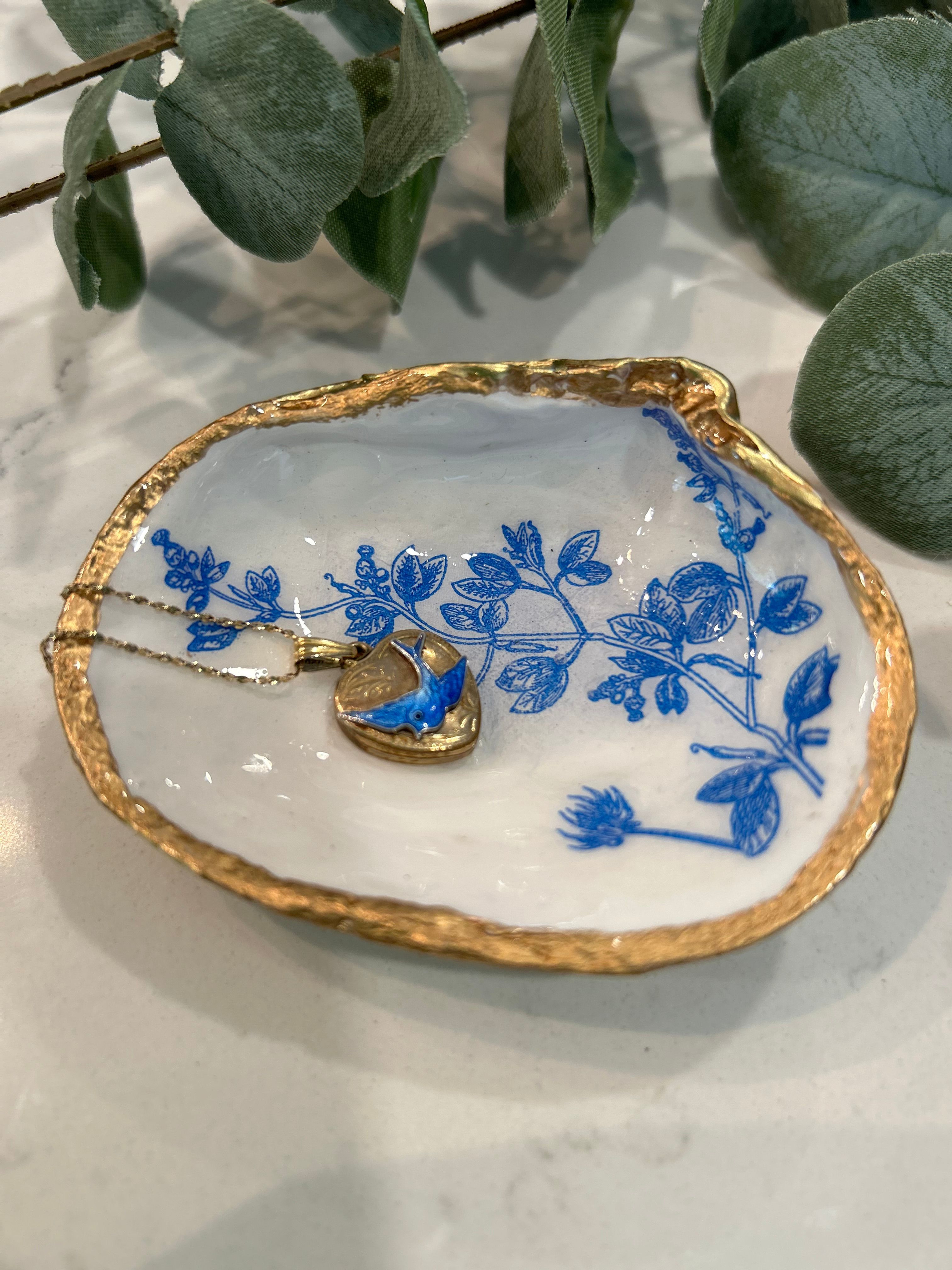Shell Dish, Trinket Dish, Jewelry Dish