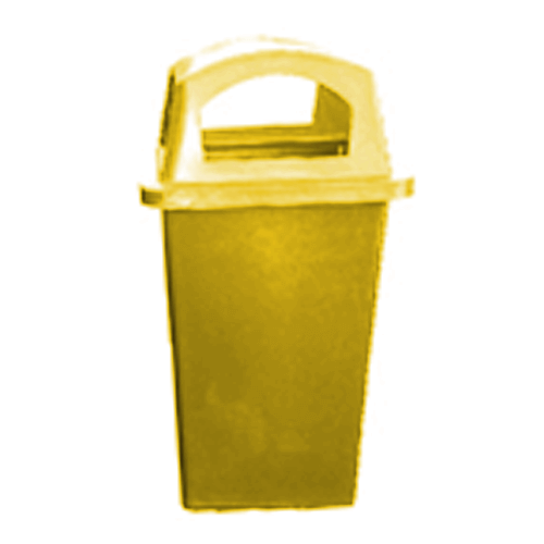 Papelera Domo Amarillo