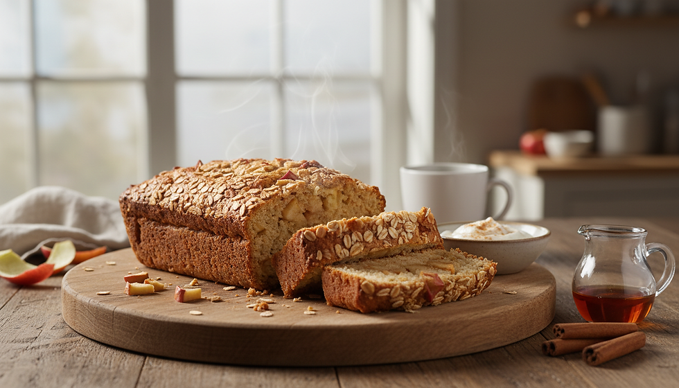 Apple Cinnamon Breakfast Loaf.