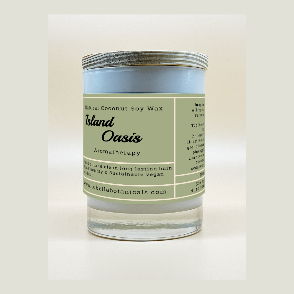 Island Oasis Coconut Soy Candle