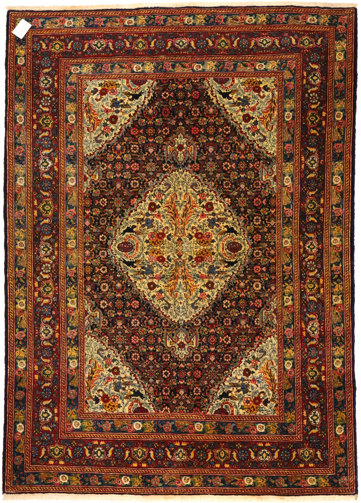 Tappeto Persiano Qum