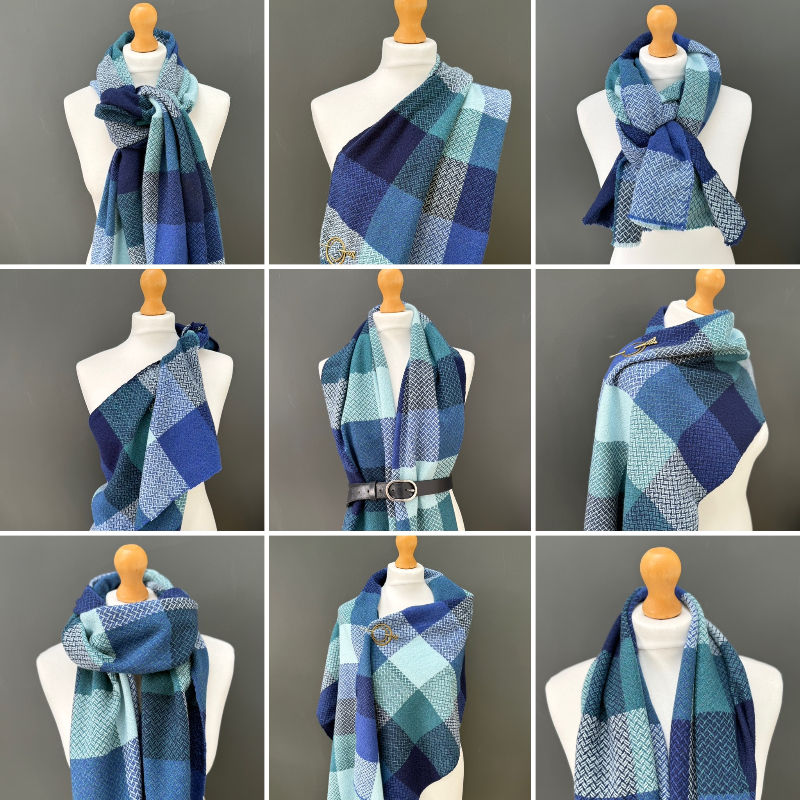 9 Ways to Wear Your Handwoven Blanket Scarf in the Autumn Winter 2026 /2027 season