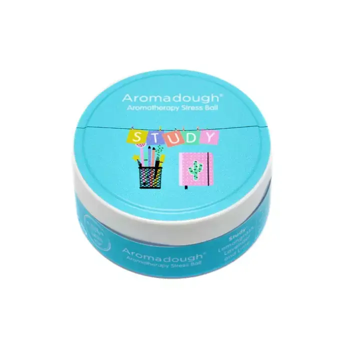 Aromadough: Aromatherapy Stress Ball, Student, Study, Pastel Blue & Pink