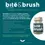 Thumbnail: Kindbrush: Bite & Brush Toothpaste Tablets, Travel Tin (10 Tabs)