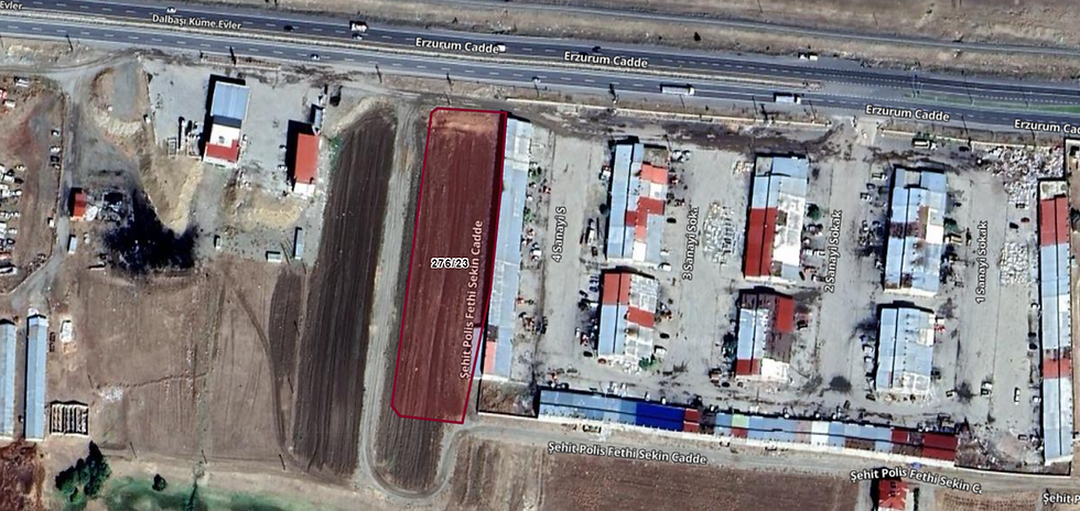 ERZURUM EMLAK SEPETİN'DEN HORASAN'DA SATILIK TİCARİ İMARLI ARSA