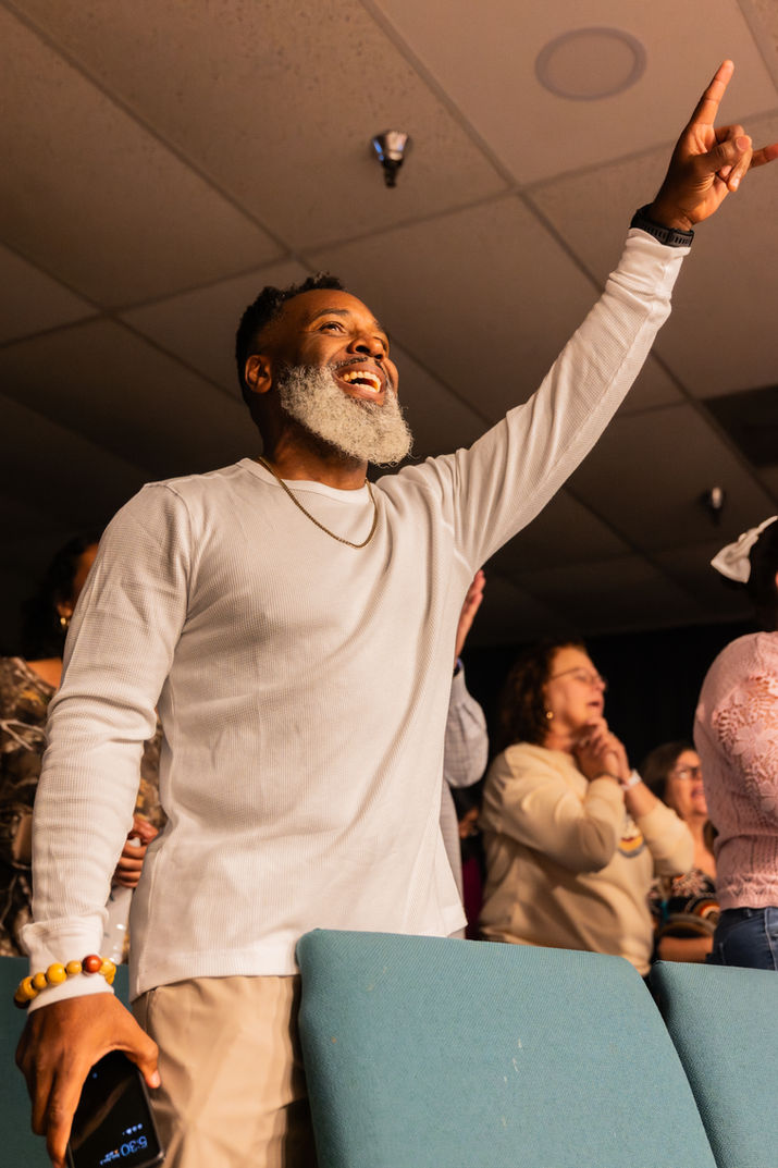 Worship moments during Local Church inaugural service