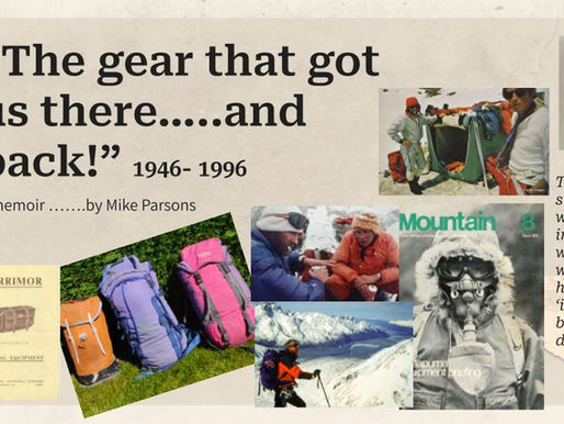 Mike Parsons,my memoir
