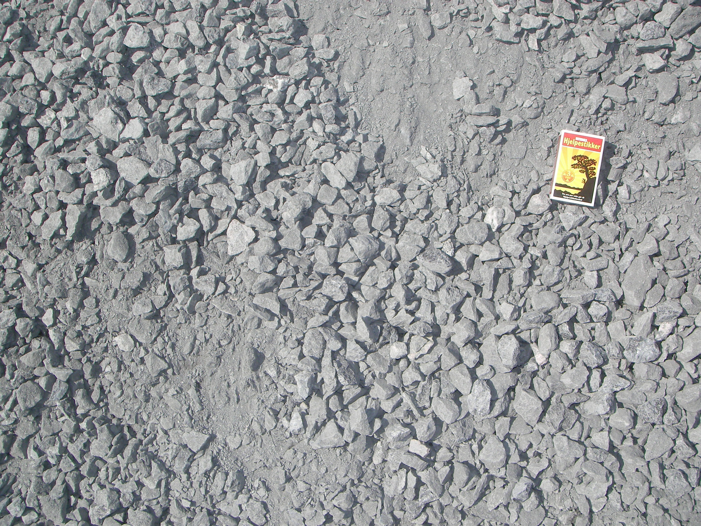 0-16 mm Veigrus og grus til parkeringsplasser og gangstier i Bergen