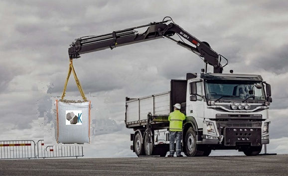 Miniatyrbilde: 0-4 mm settesand til belegningstein i 1 kubikk storsekker big bags i Oslo Akershus